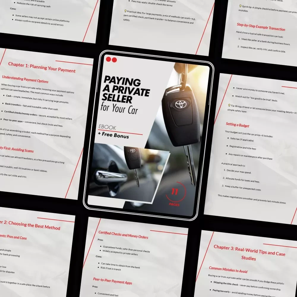 Paying a Private Seller for Your Car – Smart Payment Guide | Best Way to Pay a Private Seller for a Car | Digital Download
