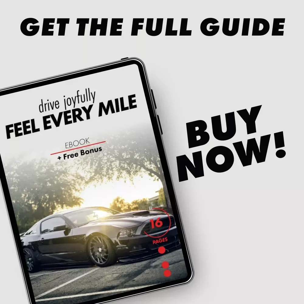 Drive Joyfully, Feel Every Mile – eBook Guide on How to Really Enjoy the Drive | Mindful Driving, Calm Commutes & Meaningful Travel