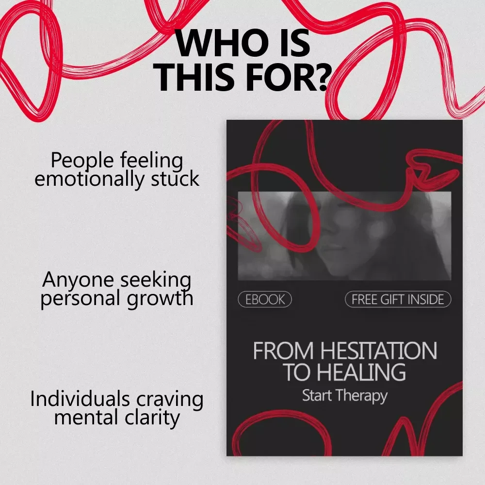 From Hesitation to Healing: Start Therapy | Confidence-Building eBook Guide on How to Build Confidence to Start Therapy & Take the First Step