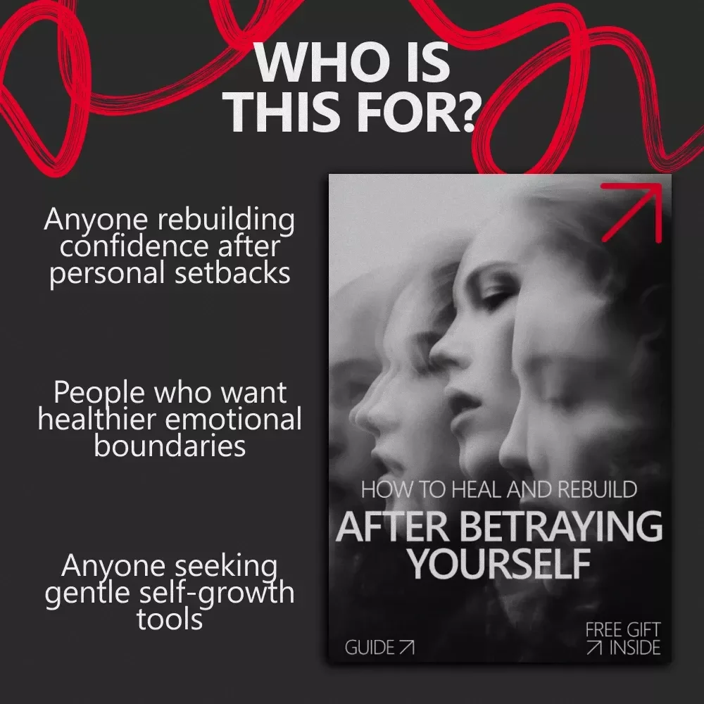 How to Heal and Rebuild After Betraying Yourself – Emotional Healing Guide, Self-Trust Workbook, Digital Download for Personal Growth & Self-Compassion