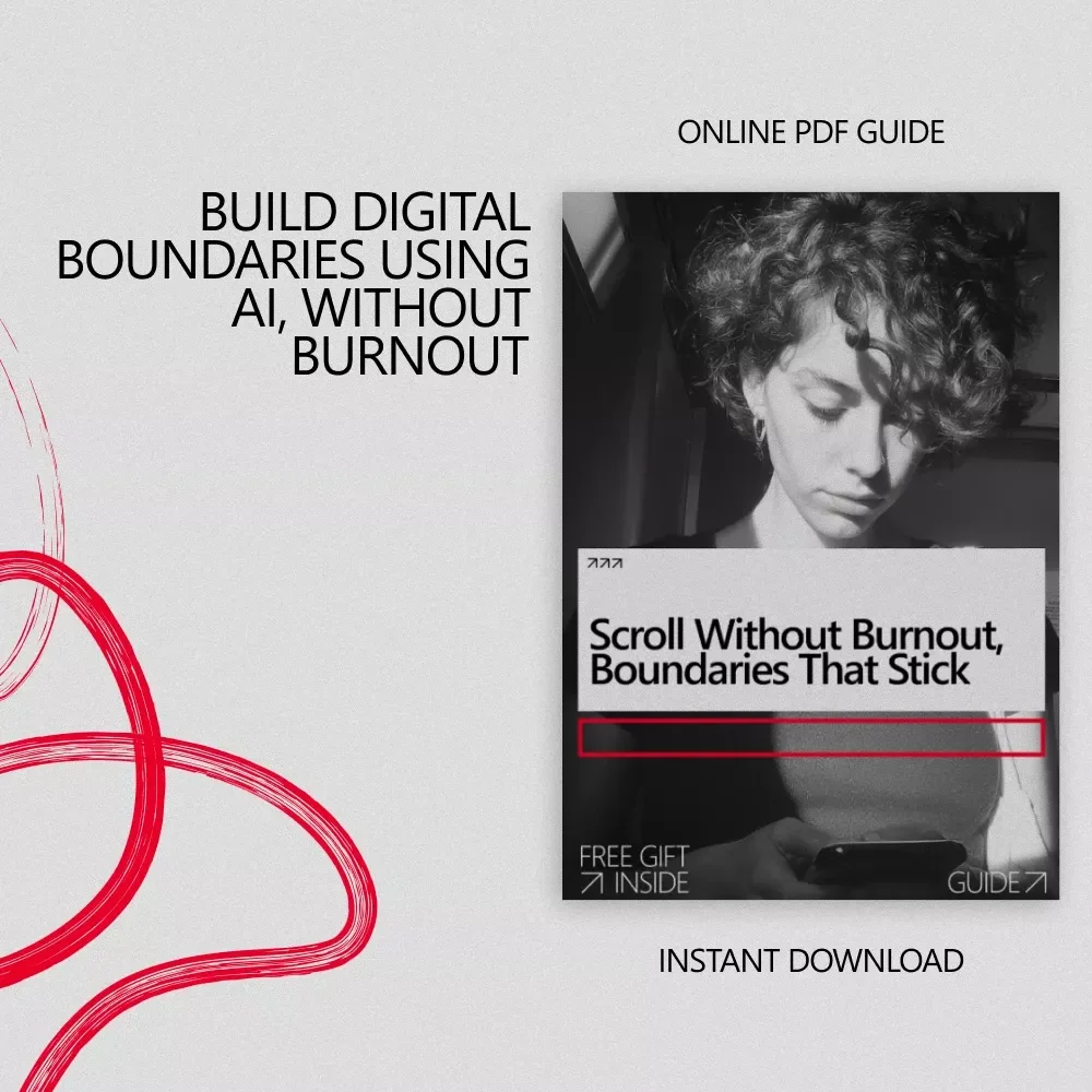 Scroll Without Burnout, Boundaries That Stick – A Practical Guide to Digital Boundaries for Social Media, Mindful Scrolling & Online Balance