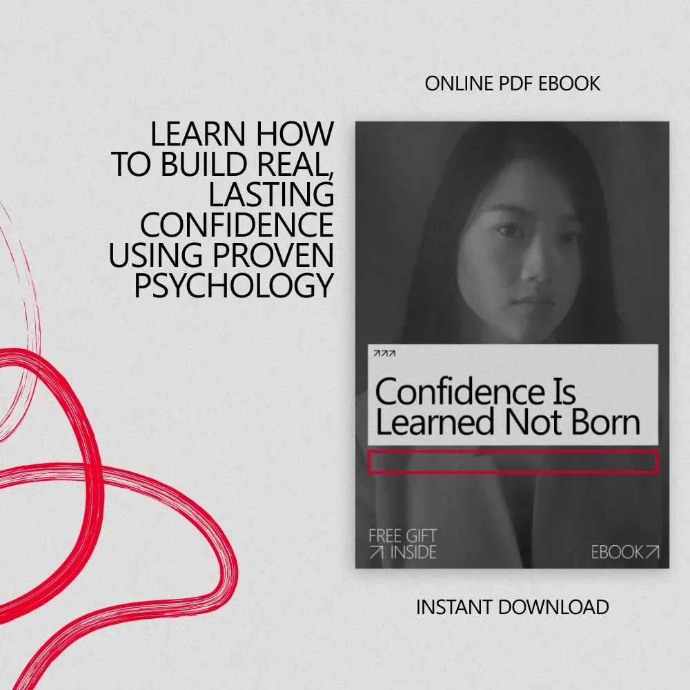 Confidence Is Learned Not Born – Psychology-Based Confidence Lessons from Psychology eBook for Building Real Self-Belief