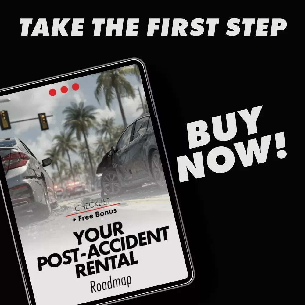 Your Post-Accident Rental Roadmap – Step-by-Step Checklist for How to Get a Rental Car After an Accident, Insurance-Ready Digital Download