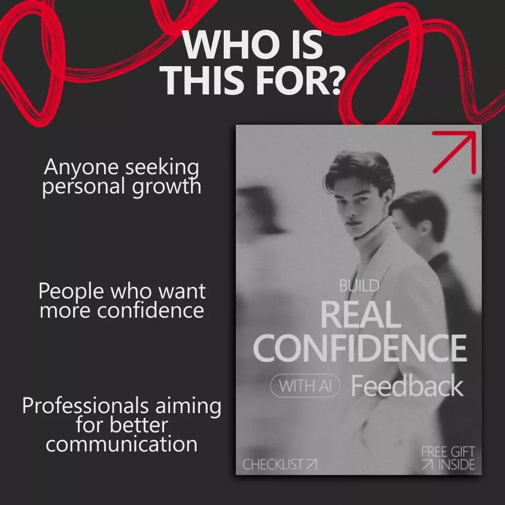 Build Real Confidence With AI Feedback - Confidence Exercises with AI Feedback Checklist