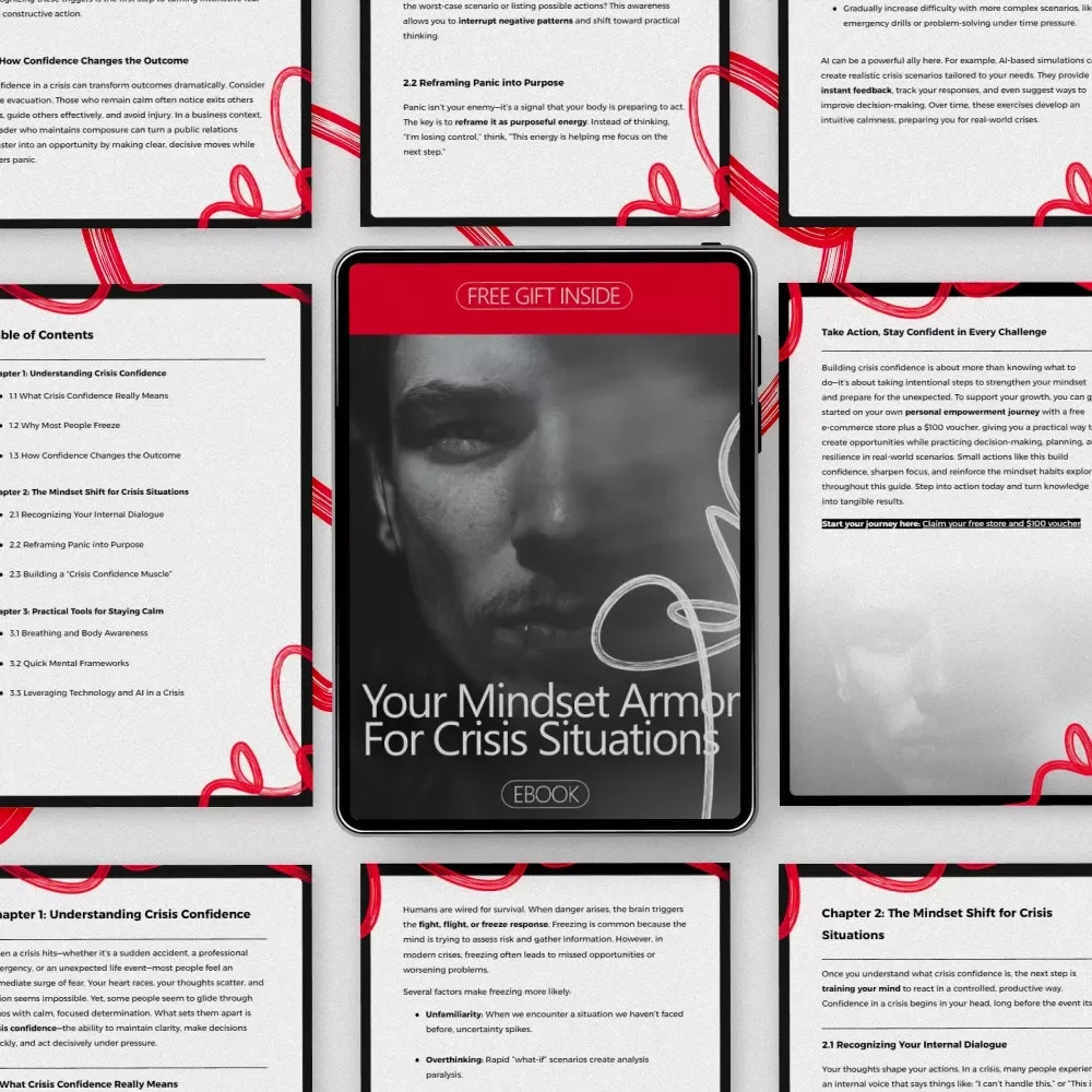 Your Mindset Armor for Crisis Situations – Ebook Guide on How to Be Confident in a Crisis, Build Mental Strength, Stay Calm Under Pressure