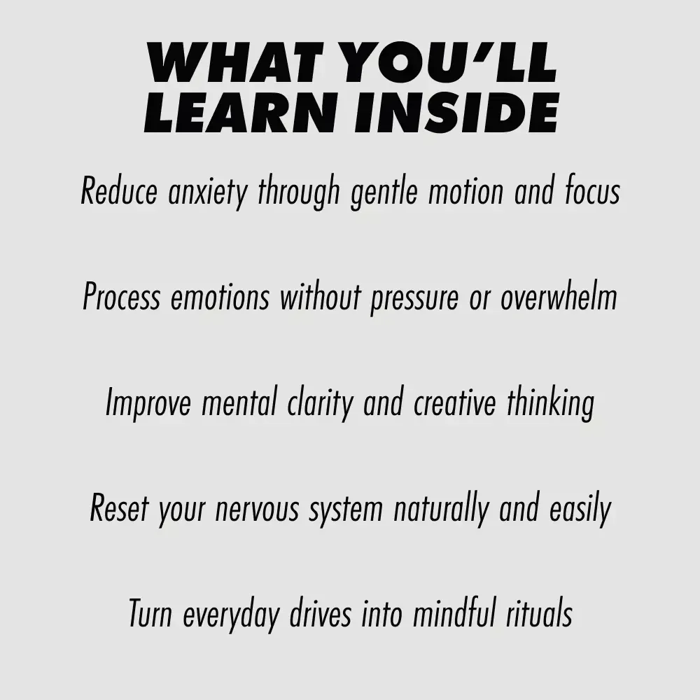 Quiet Miles, Clear Mind – Ebook on the Mental Health Benefits of a Solo Drive | Calm Your Nervous System, Reset Your Mood, Find Clarity