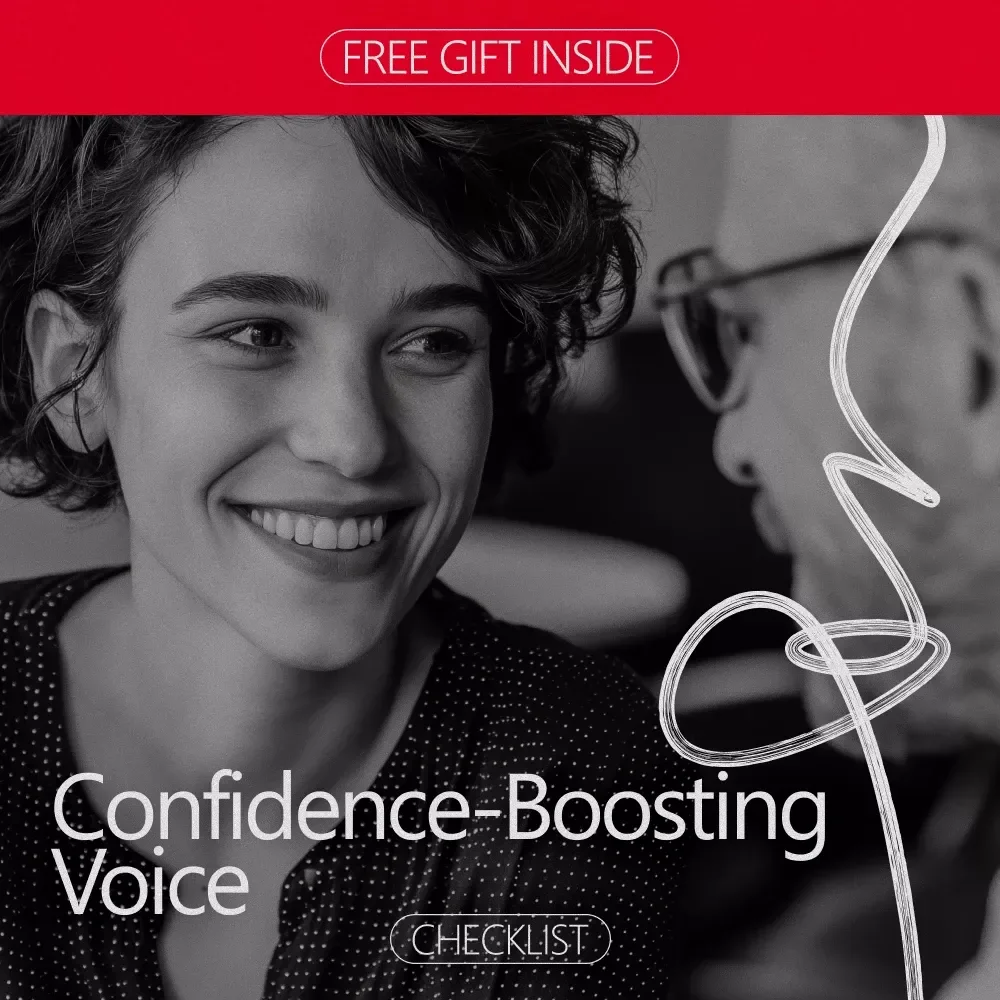 A Confidence-Boosting Voice Checklist | Speak With Authority & Presence | How Confident Voice Changes Perception Digital Checklist