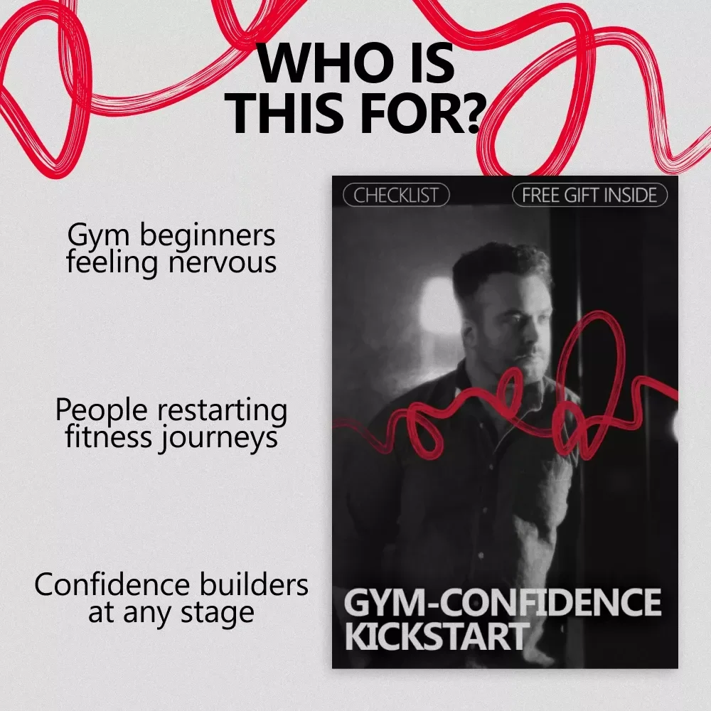 Gym-Confidence Kickstart Checklist | Simple Guide on how to build confidence to go to the gym for Beginners, First-Timers & Gym Anxiety Relief
