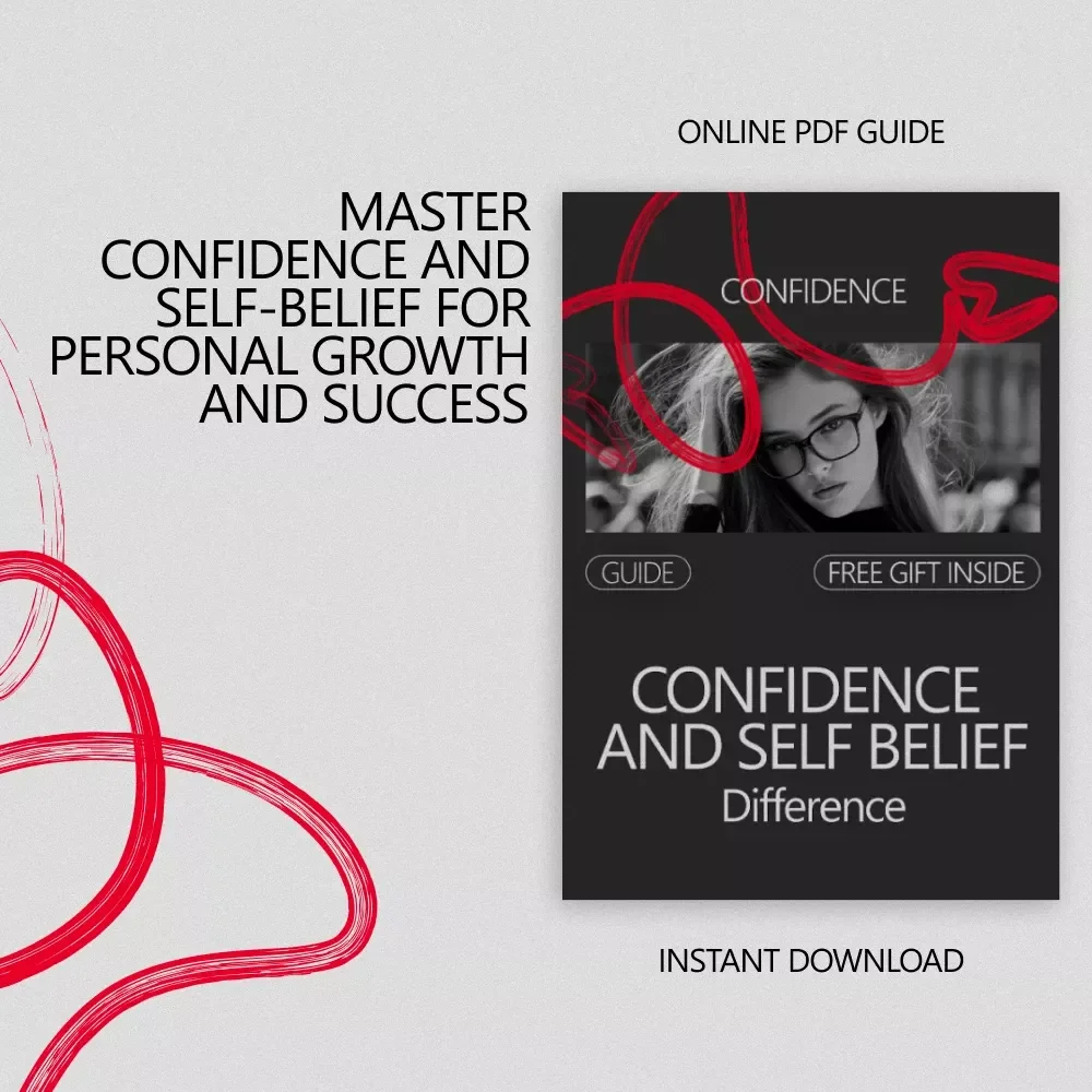 Confidence and Self Belief Difference Guide | Master the Art of Confidence and Self-Belief