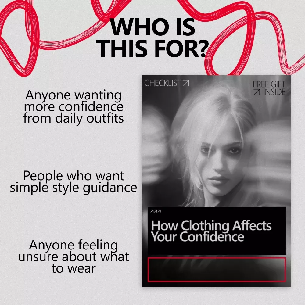 How Clothing Affects Your Confidence – Digital Style Guide, Confidence Through Clothing eBook, Personal Style & Self-Esteem Checklist Download