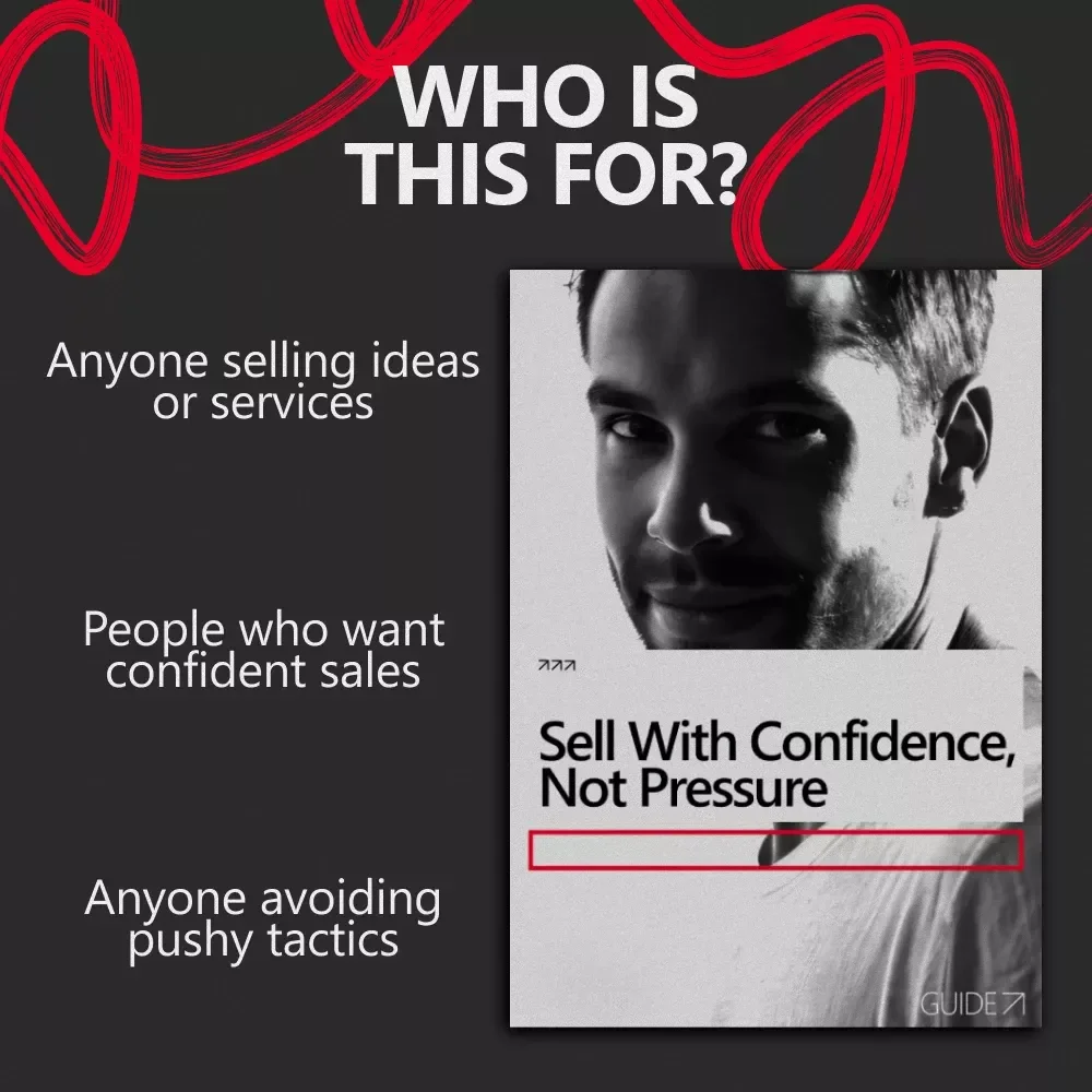 Sell With Confidence, Not Pressure – A Practical Guide on how to build confidence to sell something Without Feeling Pushy or Salesy