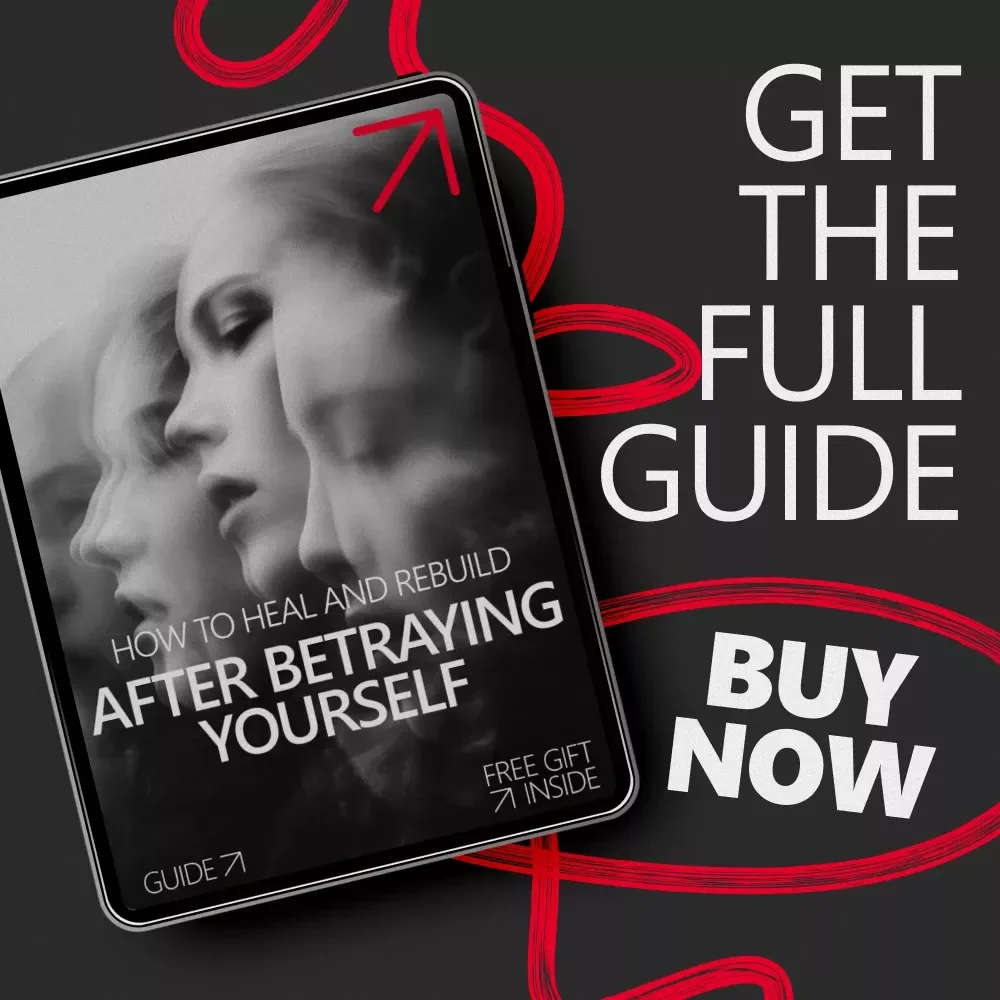 How to Heal and Rebuild After Betraying Yourself – Emotional Healing Guide, Self-Trust Workbook, Digital Download for Personal Growth & Self-Compassion