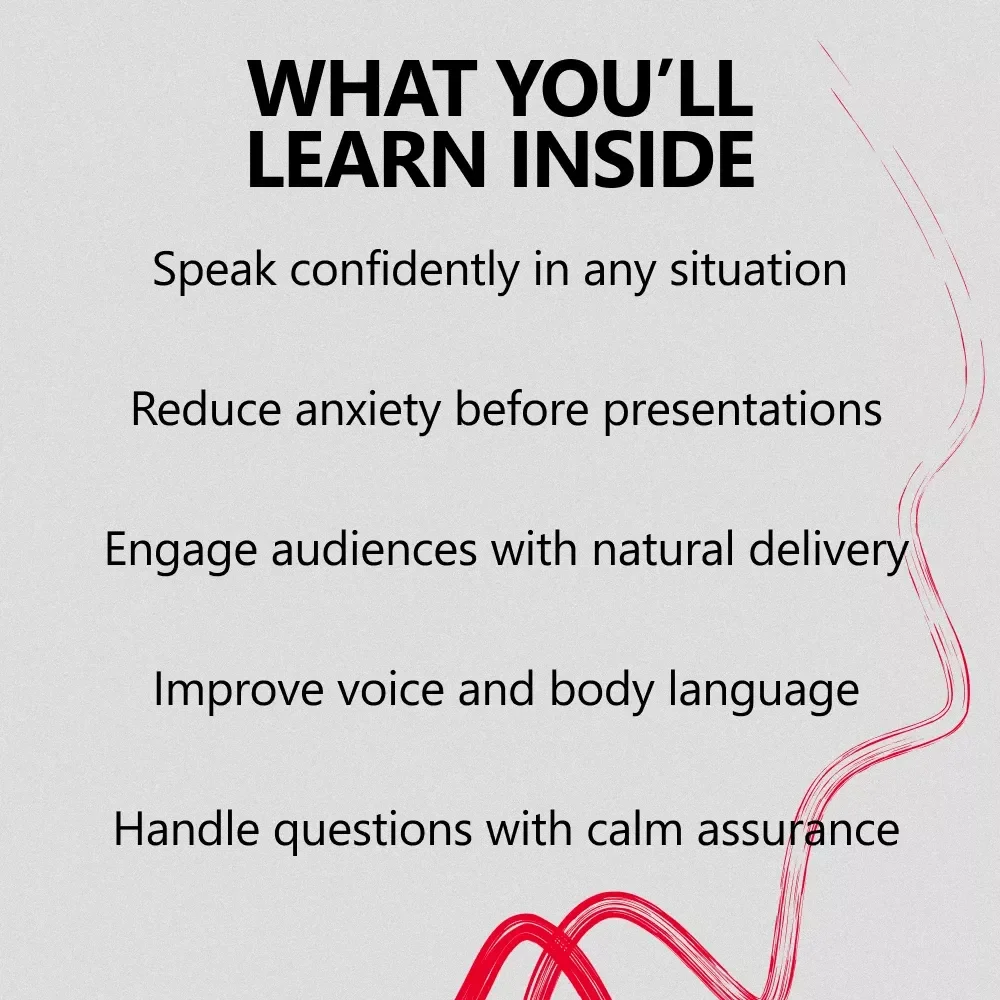 Master Your Voice, Own the Stage – How to Build Confidence to Give a Speech | Public Speaking Confidence eBook for Beginners & Professionals