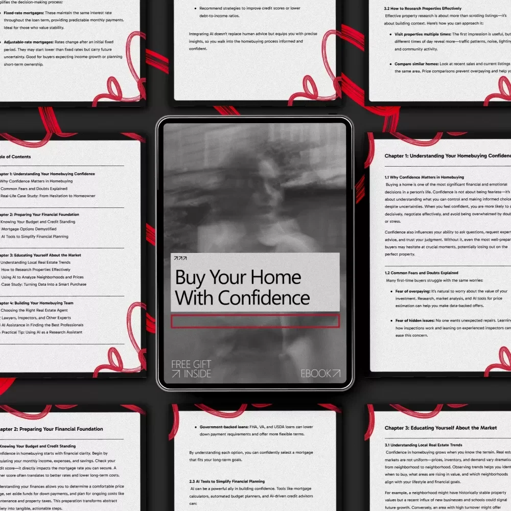 Buy Your Home with Confidence – A Practical eBook Guide on How to Build Confidence to Buy a House, Smart Homebuying Strategy & Stress-Free Decisions