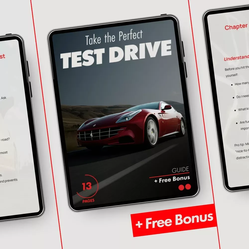 Take the Perfect Test Drive – Smart Car Buying Guide | Learn how to test drive a car effectively | Digital Download for Confident Vehicle Decisions