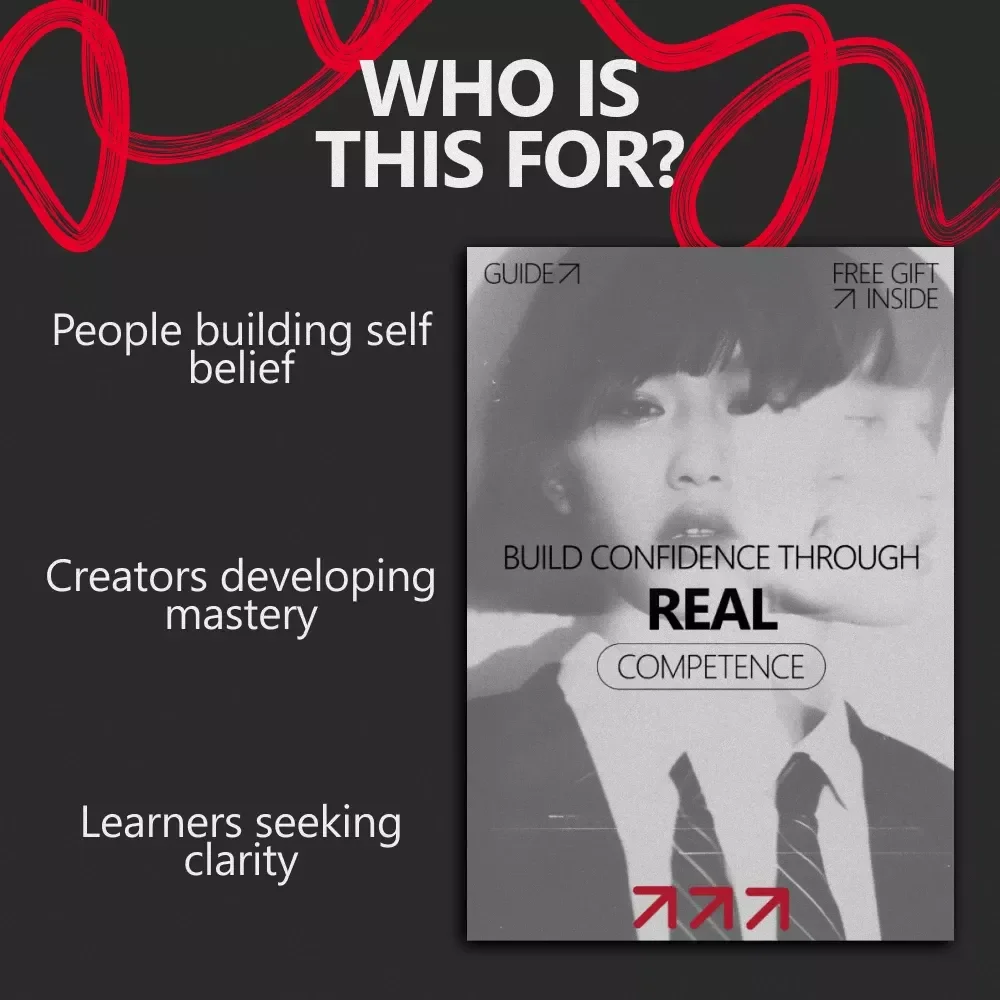 Build Confidence Through Real Competence | Practical Self-Improvement Guide Explaining why competence makes confidence feel natural | Digital Download for Personal & Professional Growth
