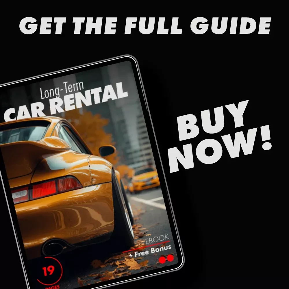 Long-Term Car Rental eBook Guide: Is it a Good Idea for Your Next Vehicle Solution?
