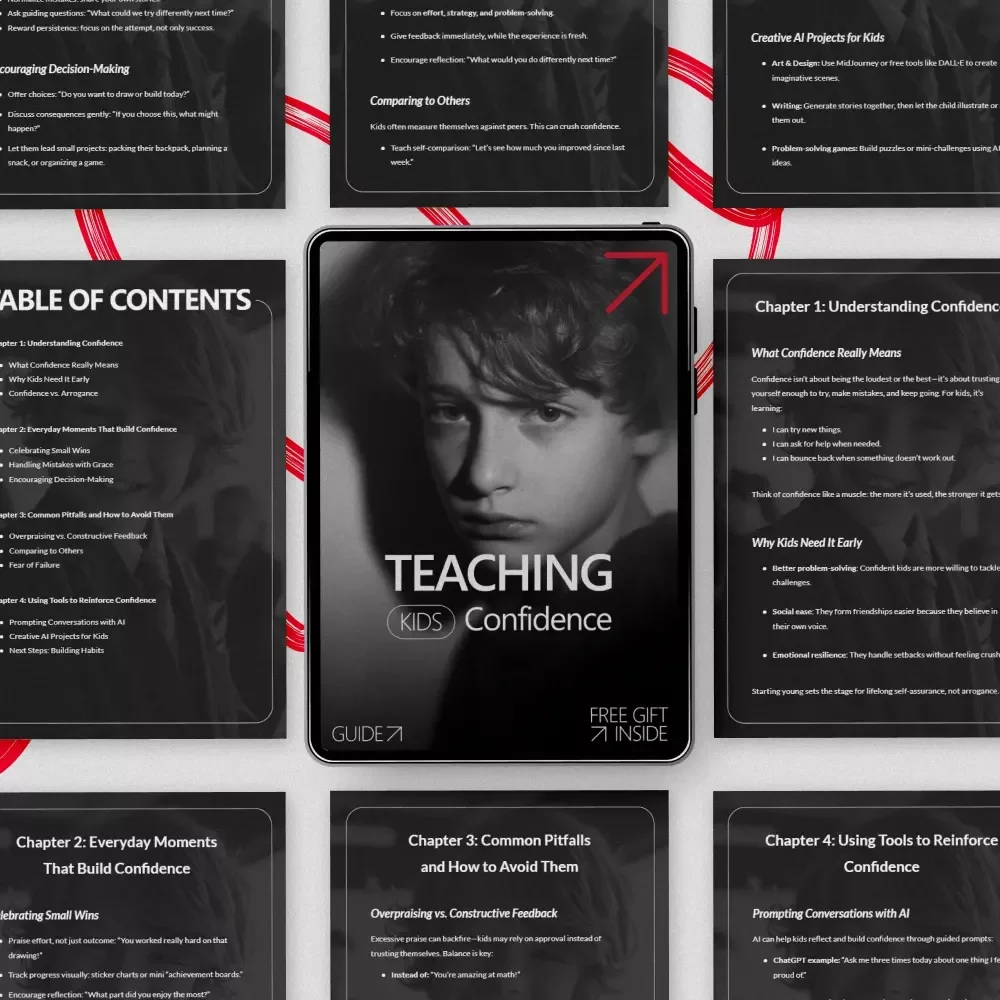 Teaching Kids Confidence – Parent Guide on How Parents Explain Confidence to Kids | Practical Parenting Digital Download