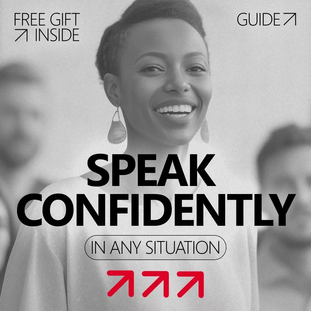 Speak Confidently in Any Situation – Practical Guide on how to improve public speaking confidence | Digital Download