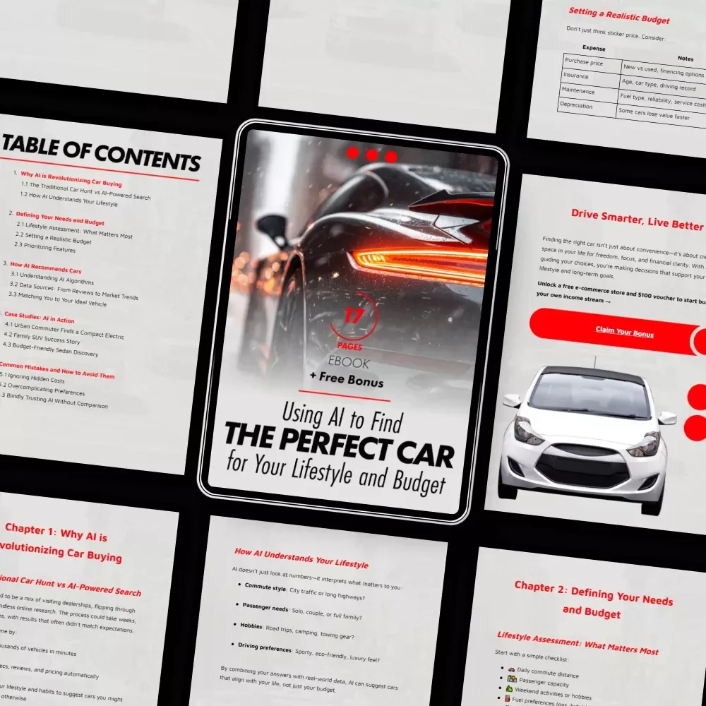 Using AI to Find the Perfect Car for Your Lifestyle and Budget: A Complete Guide