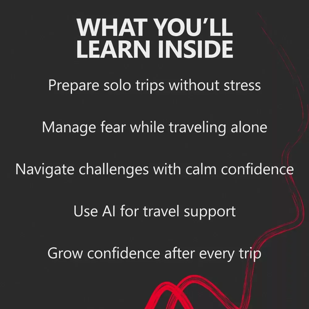 The Fearless Traveler: Own Your Solo Adventure | Confidence-Building Solo Travel Guide | How to Build Confidence to Travel Alone