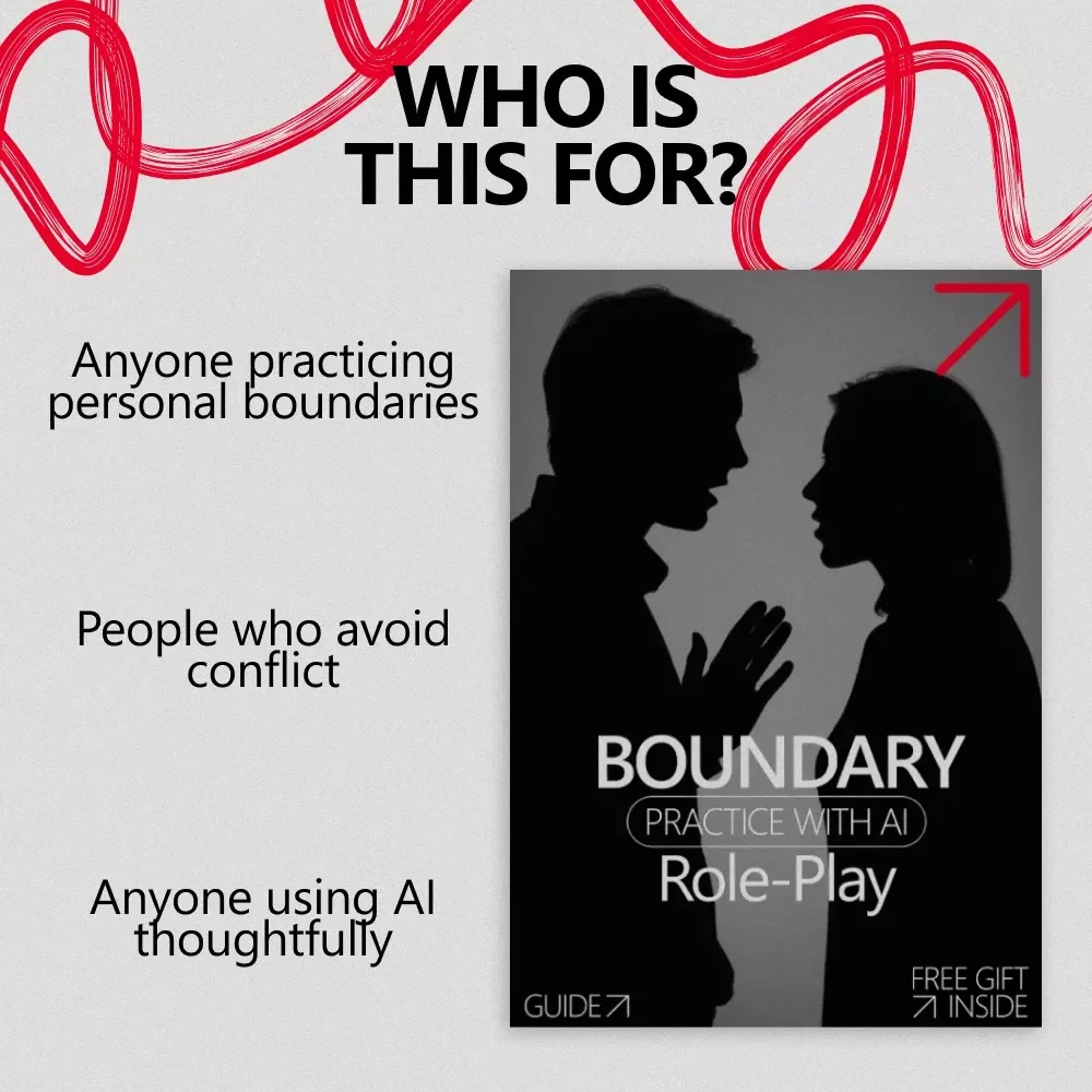 Boundary Practice With AI Role-Play – Digital Guide for Confident Communication, Assertive Scripts, ai role-play bot for setting boundaries practice