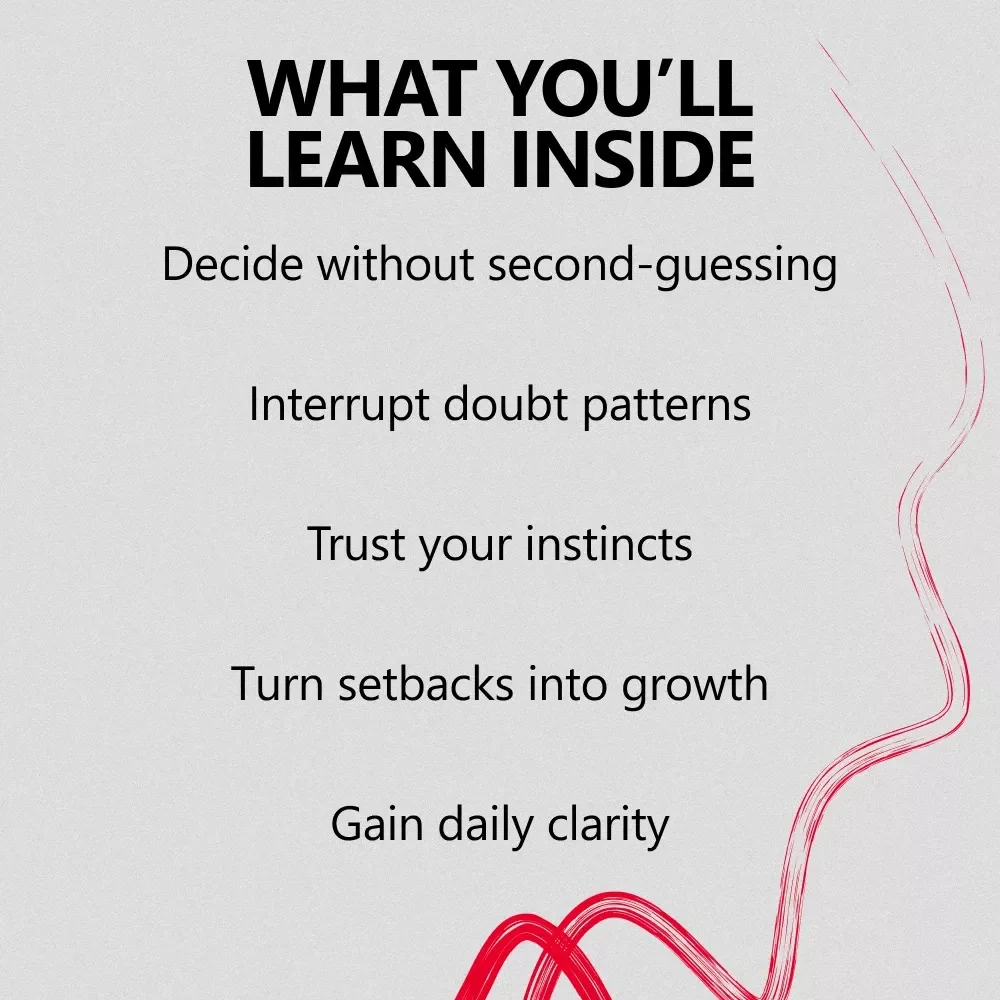 Quiet the Inner Critic, Trust Yourself Again – How to Stop Doubting Yourself eBook for Confidence & Self-Belief