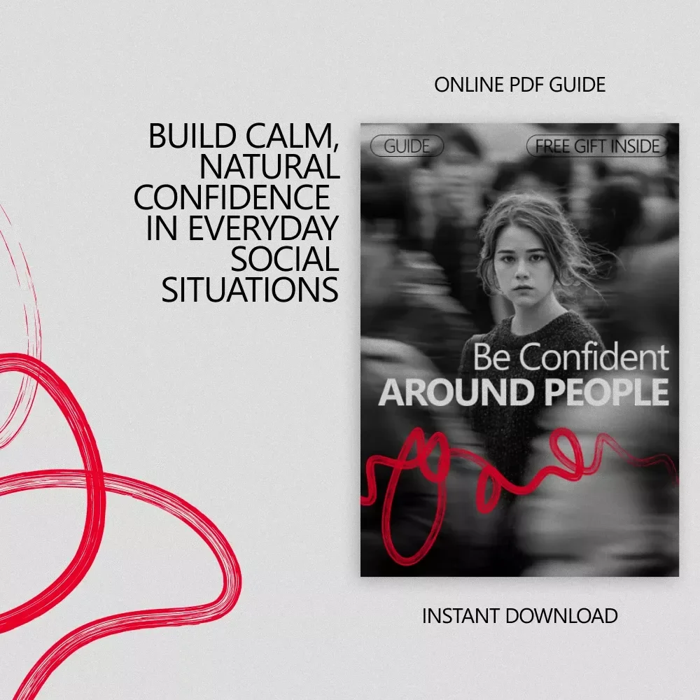 Be Confident Around People – Practical Guide on How to Act Confident Around People, Social Confidence Skills, Body Language Tips, Real-Life Examples, and AI Prompts for Everyday Situations