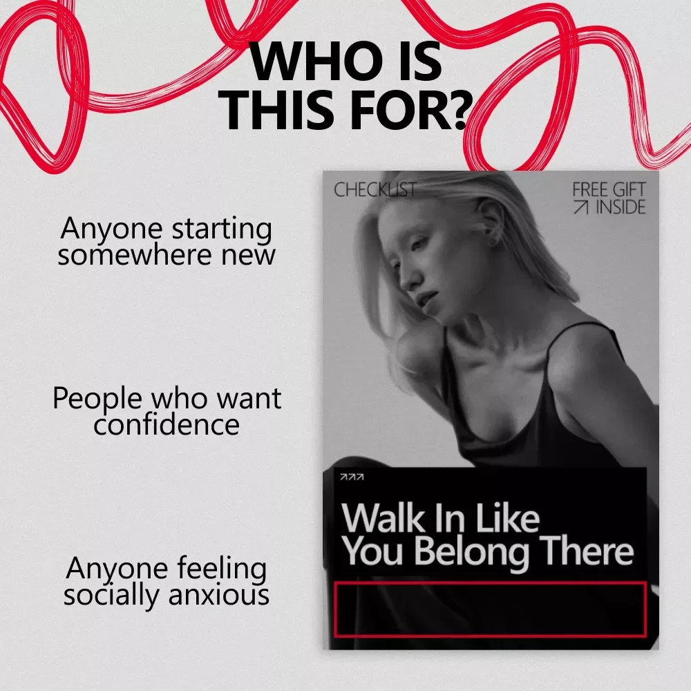 Walk In Like You Belong There – Confidence Checklist for New Students | How to Be Confident at a New School