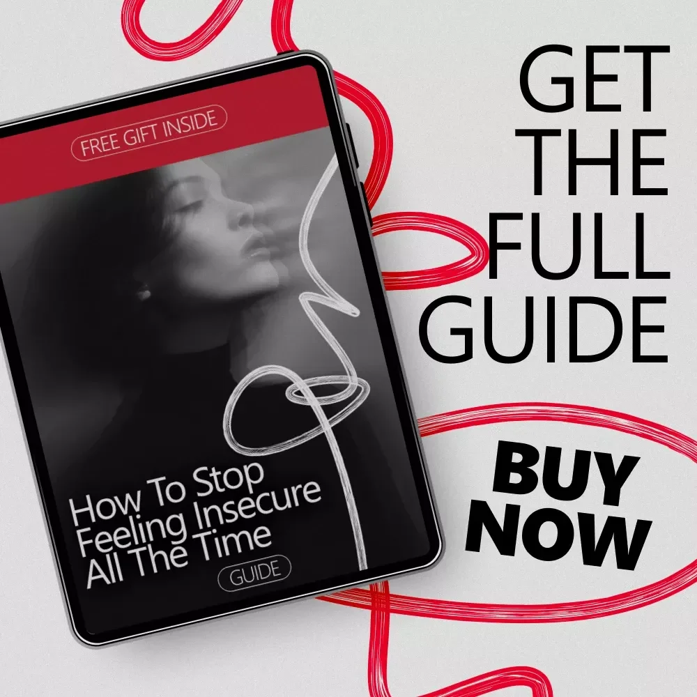 How to Stop Feeling Insecure All the Time – Practical Confidence Guide for Overthinking, Self-Doubt & Low Self-Esteem (Digital Download)