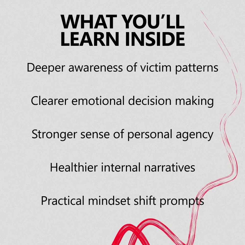 Break the Victim Loop: A Powerful Ebook Guide on how to overcome the victim mindset & Reclaim Personal Agency