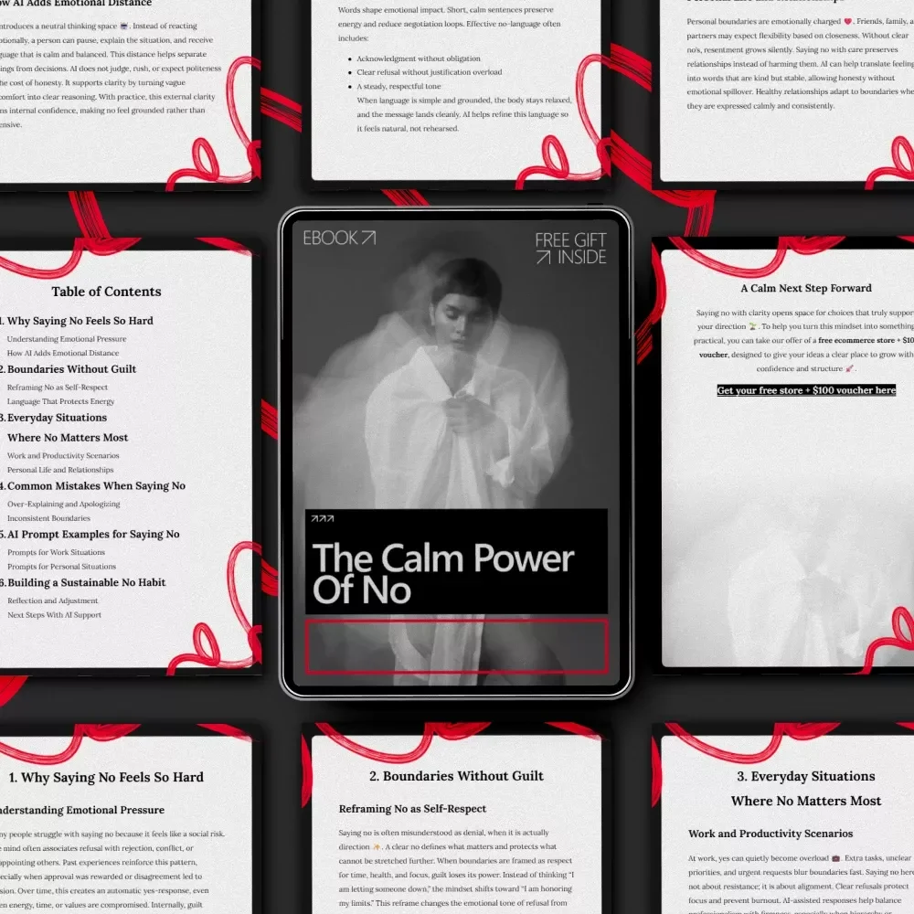 The Calm Power of No: Master Saying No with AI Guidance to Build Boundaries and Protect Your Energy