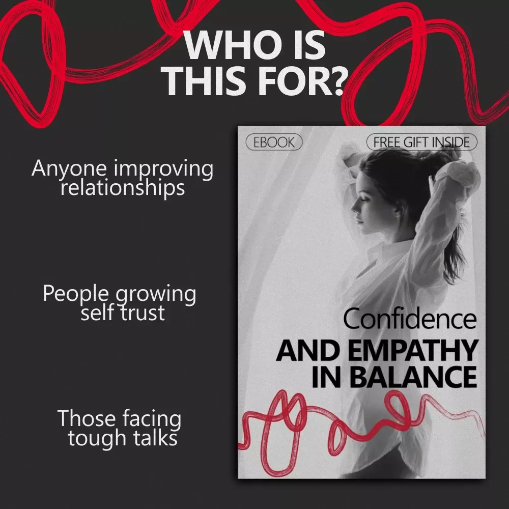 Confidence and Empathy in Balance | Ebook on the Confidence and Empathy Connection | Personal Growth & Communication Guide