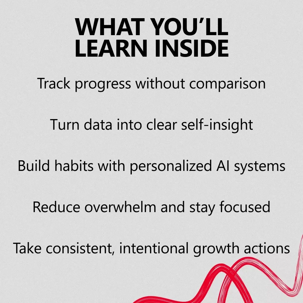 Using AI to Track Your Progress Against Yourself | Digital Guide on Personal Growth, Self-Comparison & AI Productivity | Downloadable eBook for Habits, Goals & Self-Improvement