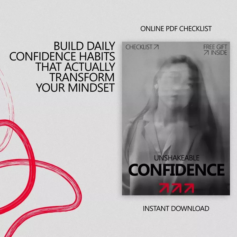 Unshakeable Confidence – AI-Powered Checklist for Daily Confidence Affirmations, Mindset Reset & Bold Self-Belief