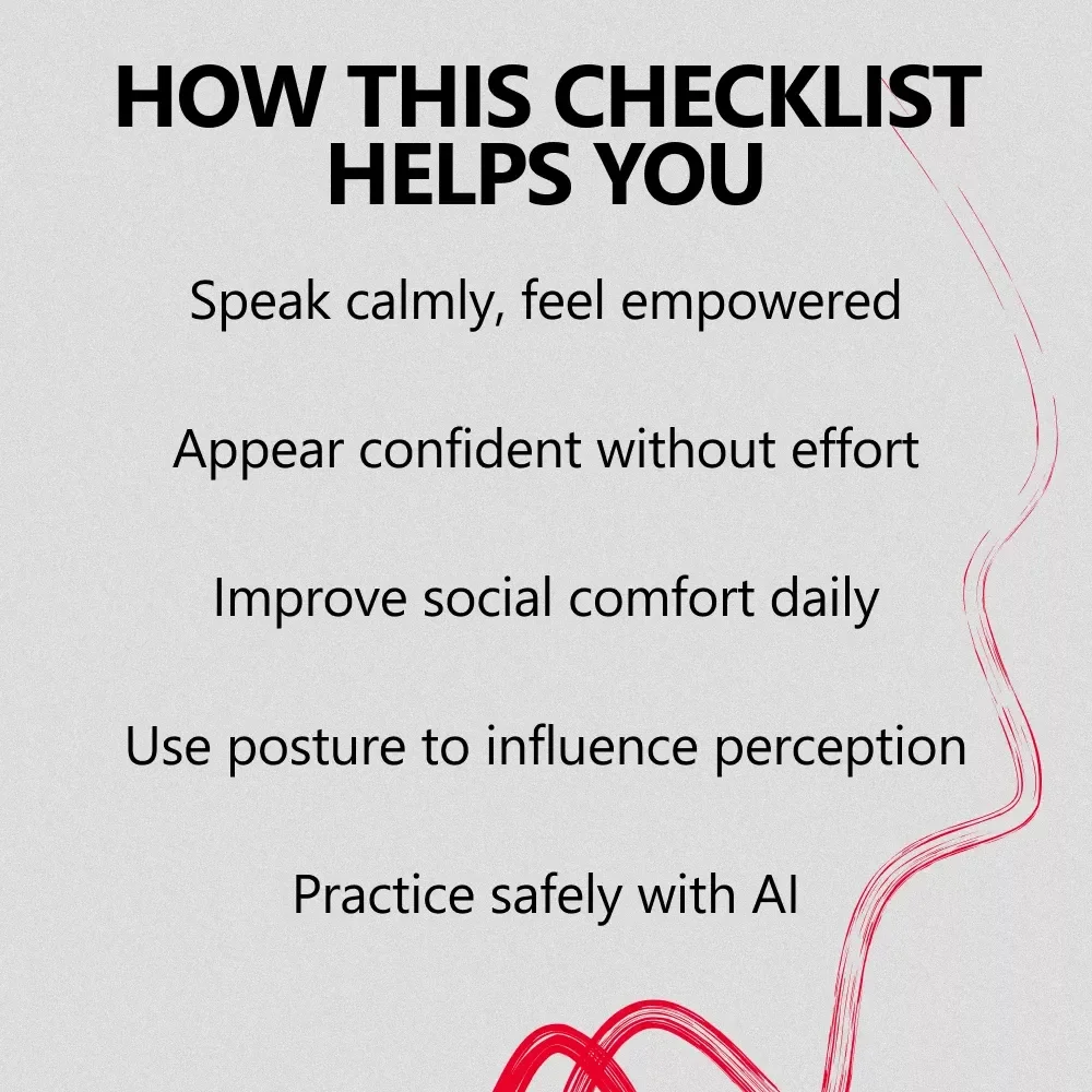 Quiet Confidence That Still Gets Noticed – Practical Confidence Tips for Shy People Checklist