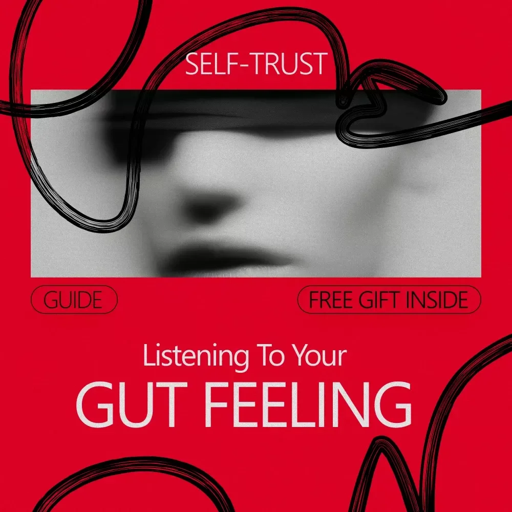 Listening to Your Gut Feeling – Intuition Guide & Self-Trust eBook | Mindfulness, Decision-Making & AI-Assisted Reflection Digital Download