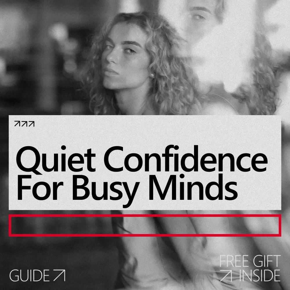 Quiet Confidence for Busy Minds – A Practical Guide to Confidence Improvement for Overthinkers with AI | Digital Download for Calm Decisions & Self-Trust