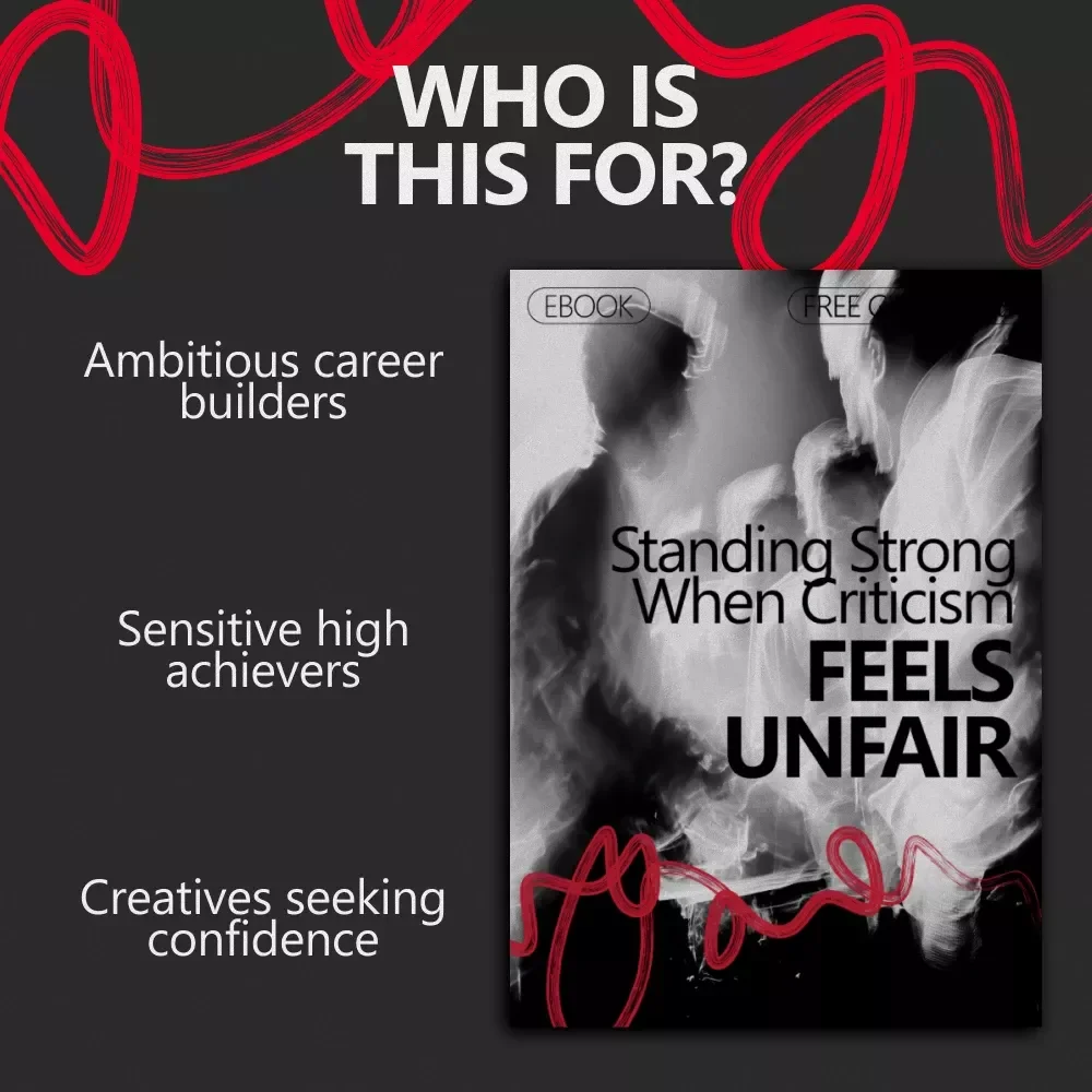 Standing Strong When Criticism Feels Unfair | eBook Guide on What to Do When Criticized Unfairly | Workplace Confidence & Professional Resilience