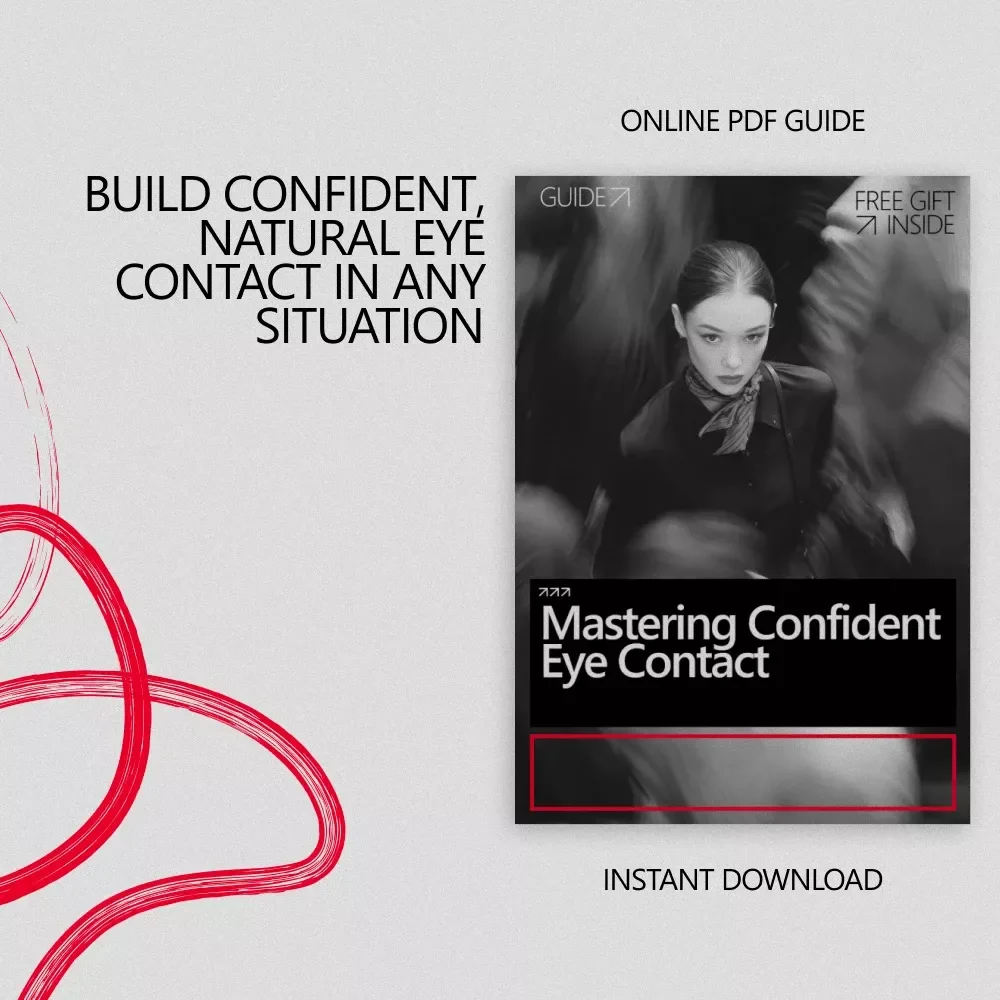 Mastering Confident Eye Contact – Confidence Building Guide, Eye Contact Skills eBook, Social & Professional Communication Checklist, AI-Enhanced Personal Development Download