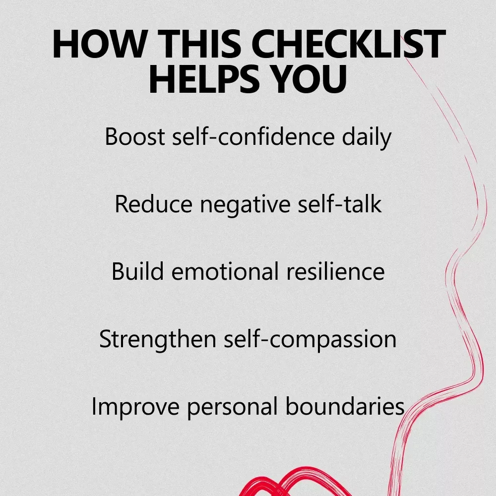 Self-Validation Techniques: Your Easy Checklist – Simple Self-Care Guide for Confidence, Boundaries & Emotional Wellness