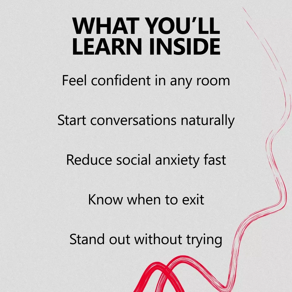 Walk Into the Room Like You Belong There – A Confidence-Building Social Guide for How to Be Social at a Party When You Don't Know Anyone