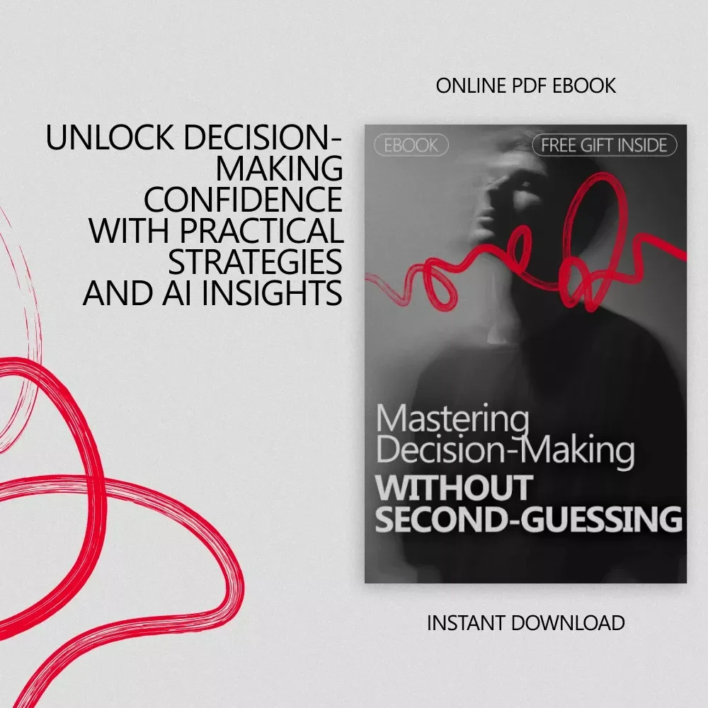 Mastering Decision-Making Without Second-Guessing: Build Confidence in Decision Making with AI, Habits & Case Studies eBook