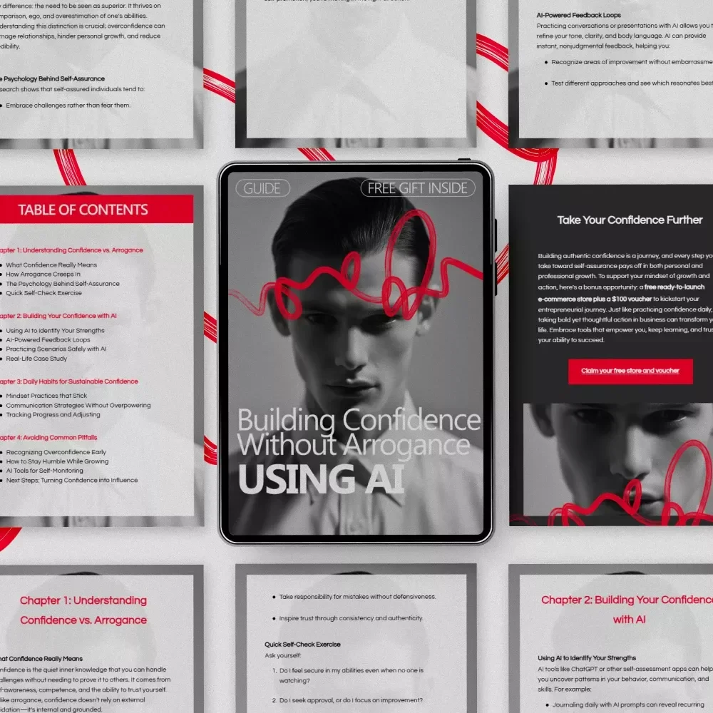 Building Confidence Without Arrogance Using AI | Practical Guide on How to Build Confidence Without Arrogance Using AI for Personal Growth & Communication