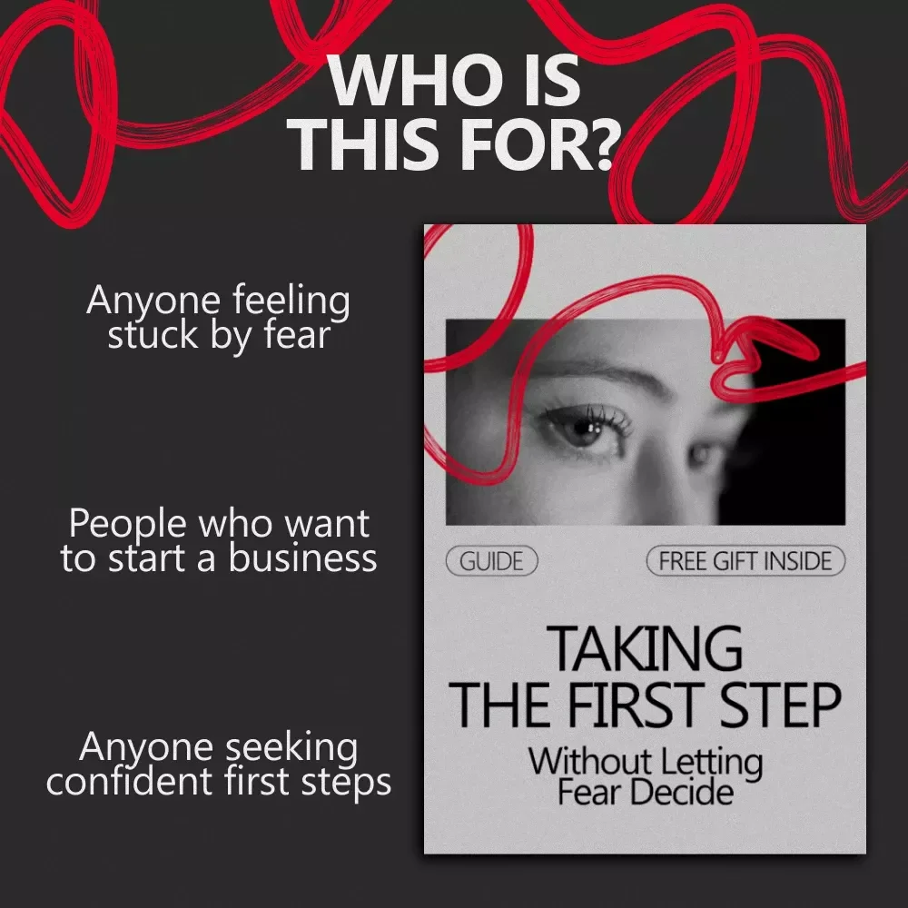 Taking the First Step Without Letting Fear Decide – Practical Guide on How to Overcome Fear of Starting a Business, Build Confidence, Reduce Anxiety & Take Action