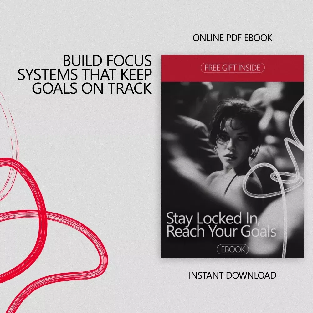 Stay Locked In, Reach Your Goals – Practical eBook on how to stay focused on your goals, build clarity, and protect daily focus