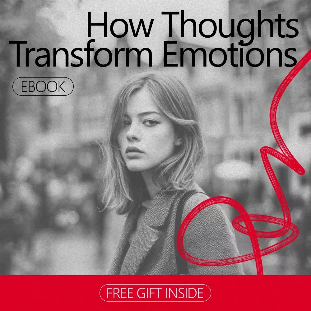 How Thoughts Transform Emotions | Practical eBook Guide on how thoughts change emotions, Mindset Awareness & Emotional Mastery