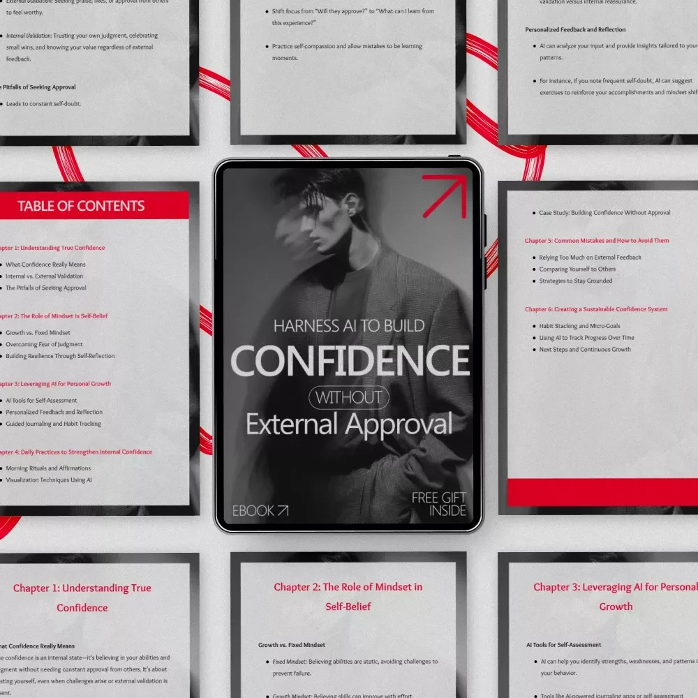 Harness AI to Build Confidence Without External Approval - Digital Download eBook