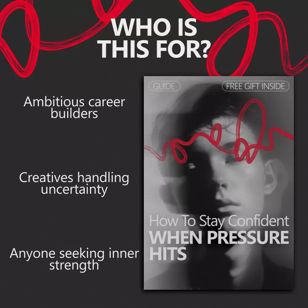 How to Stay Confident When Pressure Hits – A Practical Guide on how to be confident under pressure for Work, Life & High-Stress Moments