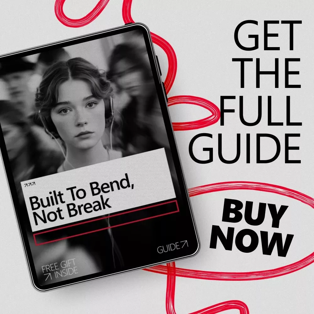 Built to Bend, Not Break – A Practical Guide on How to Build Emotional Resilience for Stress, Burnout & Everyday Life